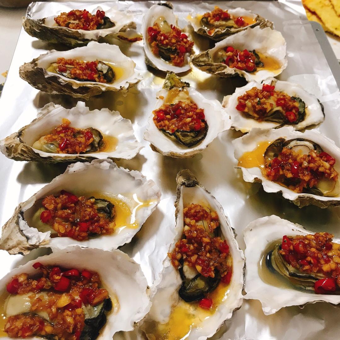 烤生蚝