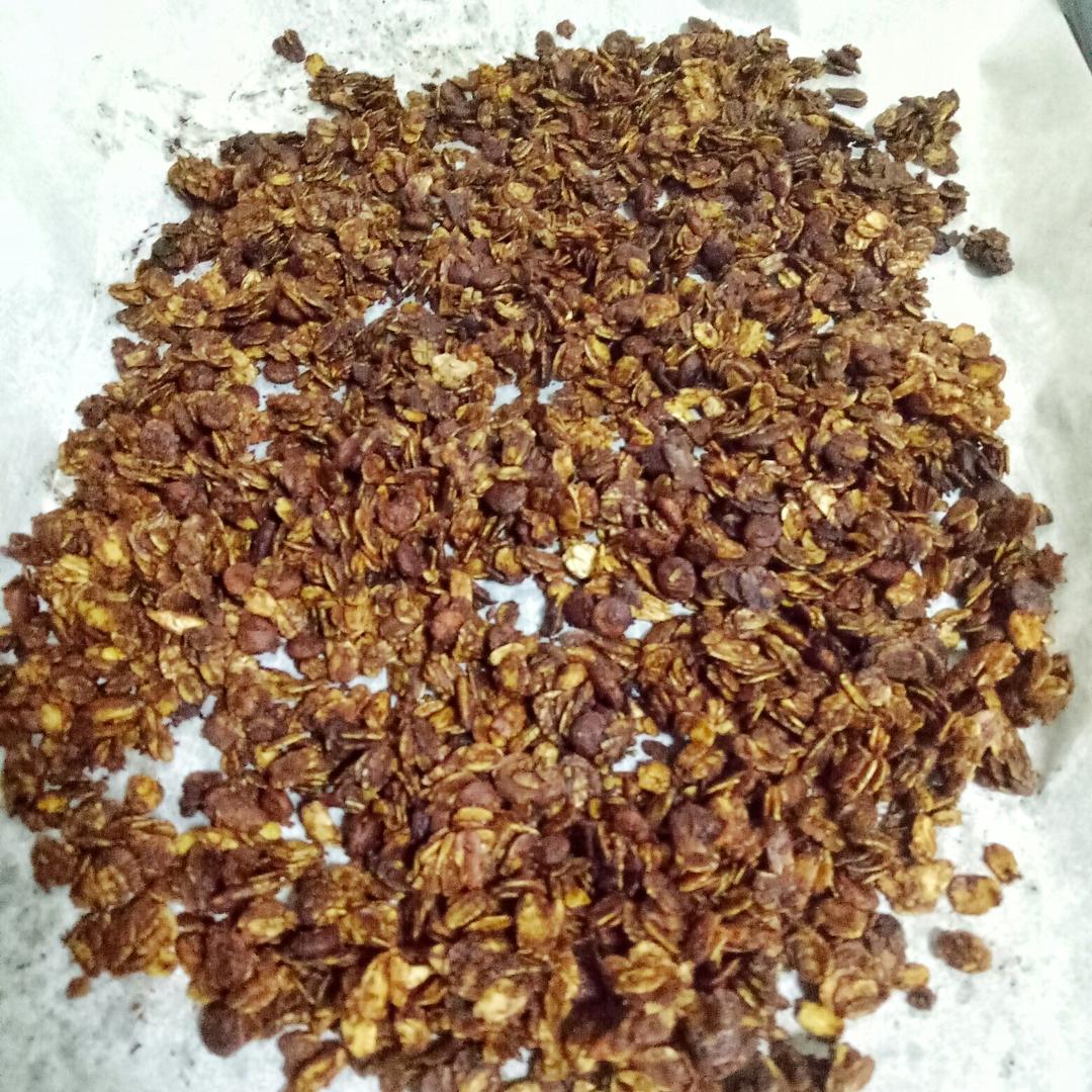 巧克力早餐麦片丨健康·零食