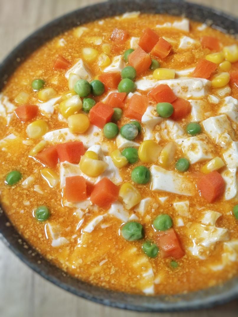 蟹黄豆腐（咸蛋黄版）