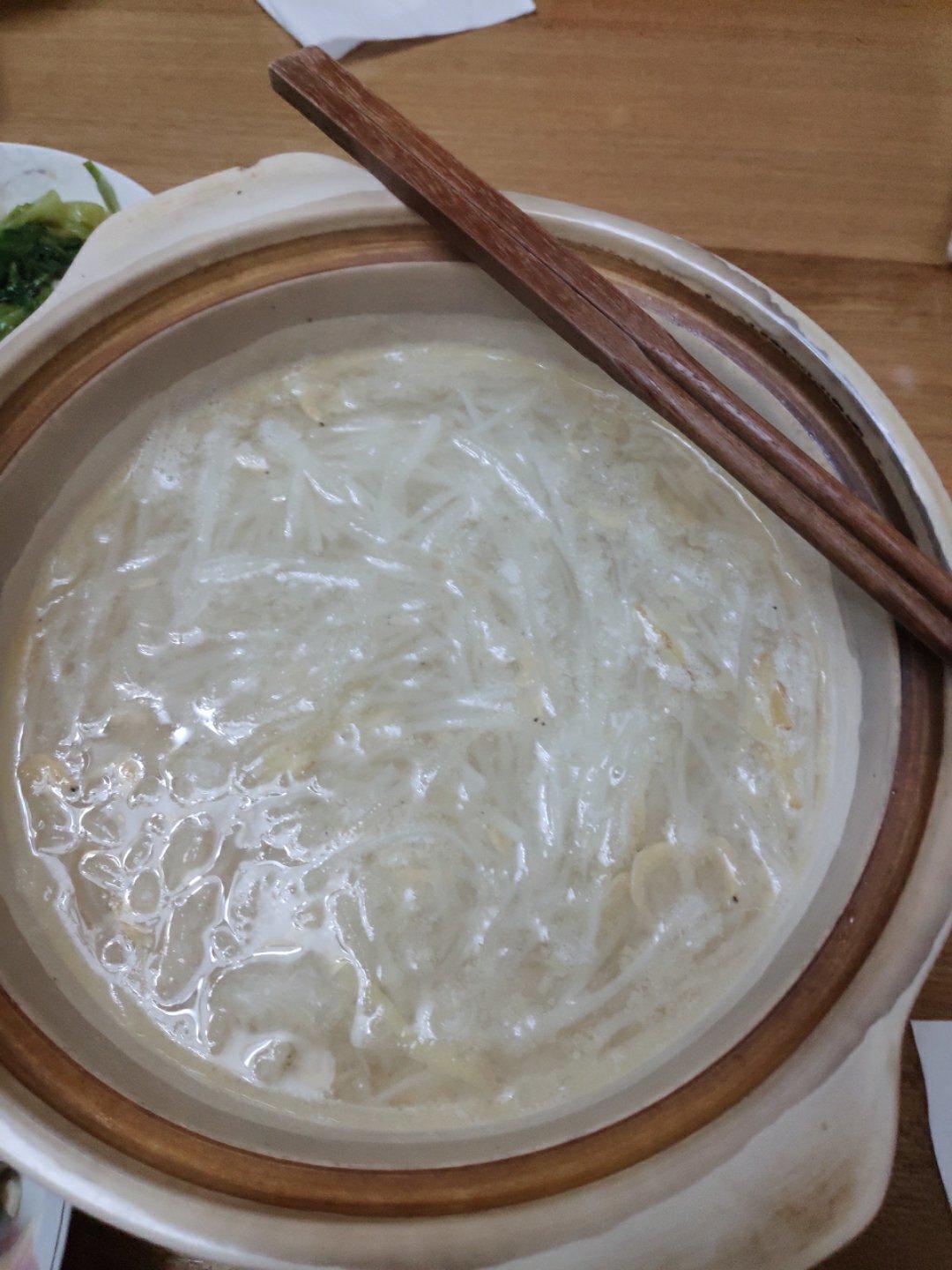 虾皮萝卜丝汤