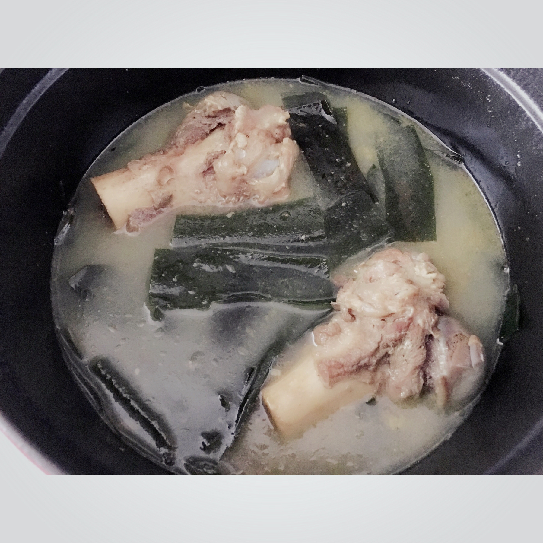 海带排骨汤