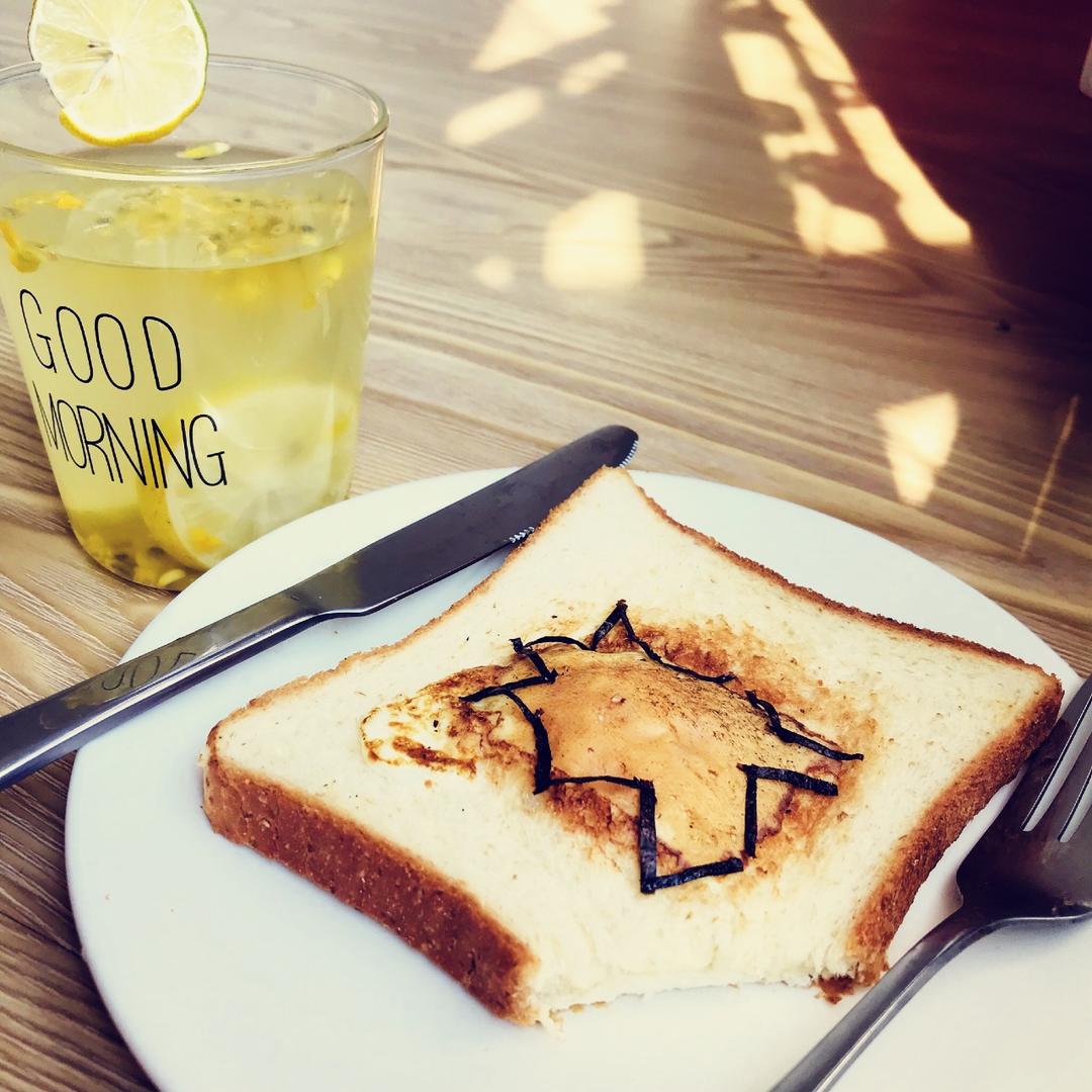 电饼铛版吐司煎蛋