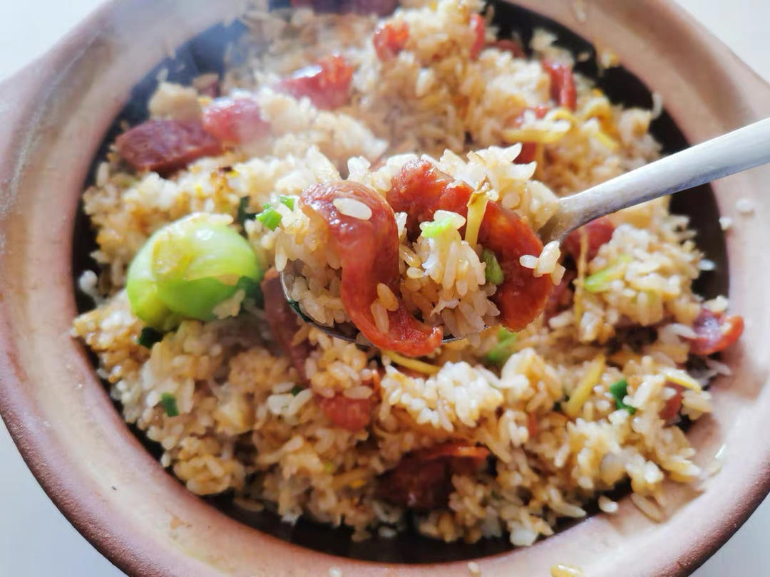 简单美味煲仔饭｜太太乐鲜鸡汁食谱