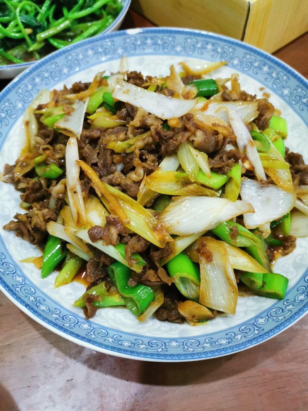 葱爆羊肉