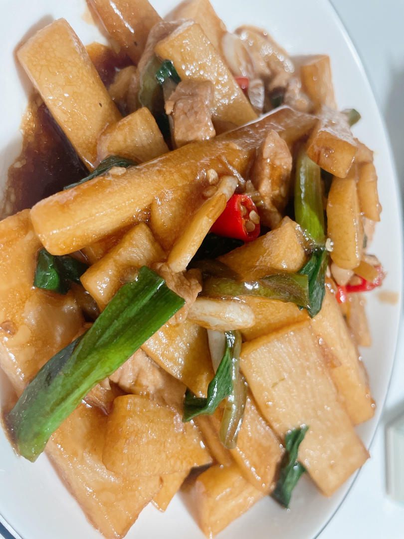 零失误的湘菜～酱汁淮山(山药)