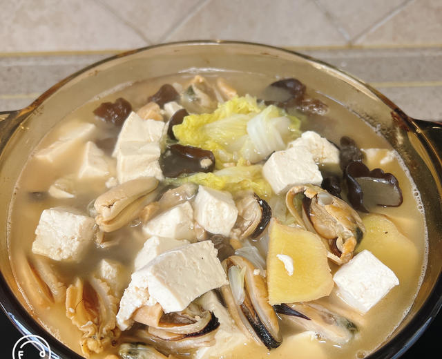 减脂高蛋白 淡菜豆腐汤