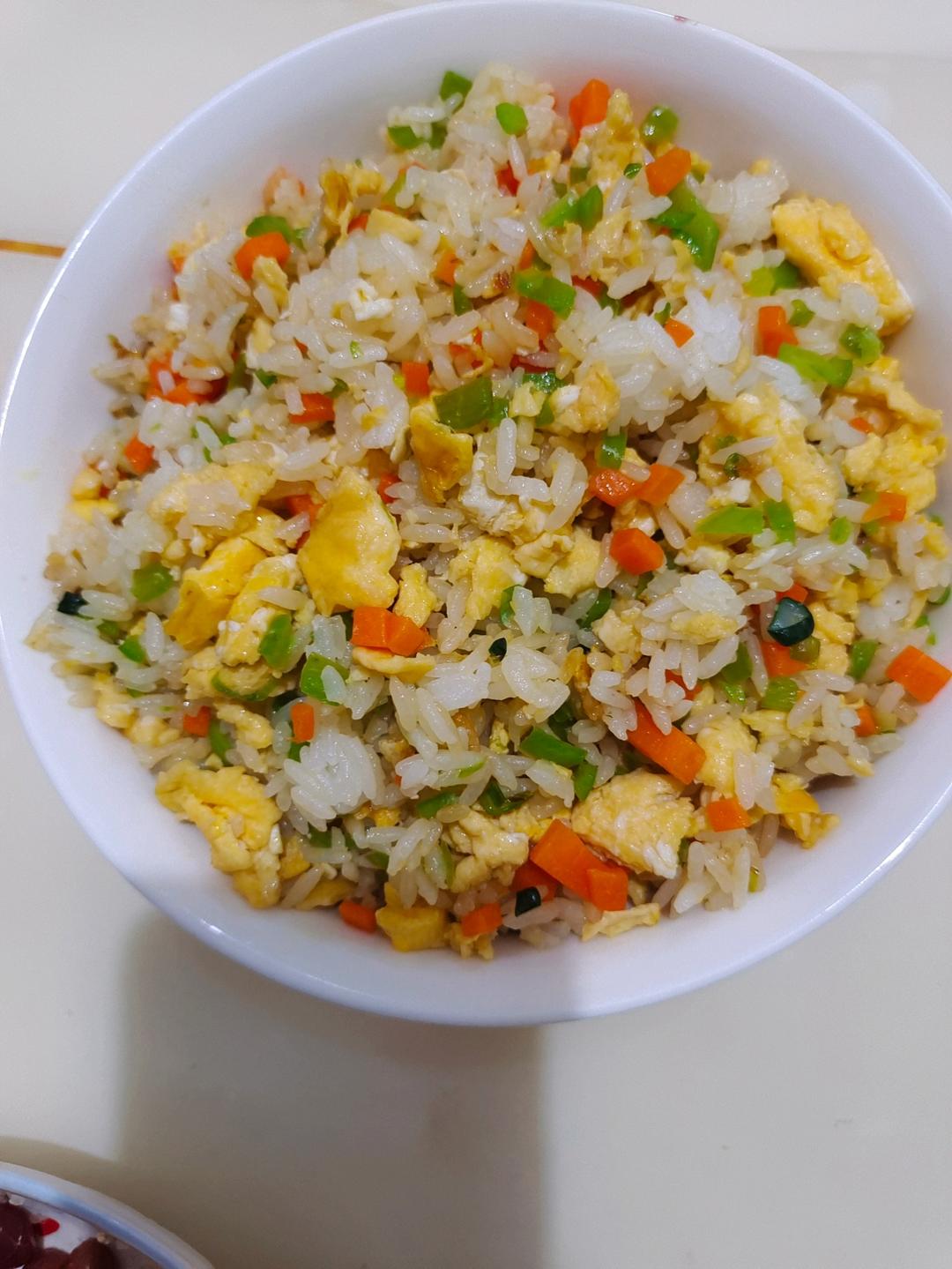 极速粒粒分明蛋炒饭