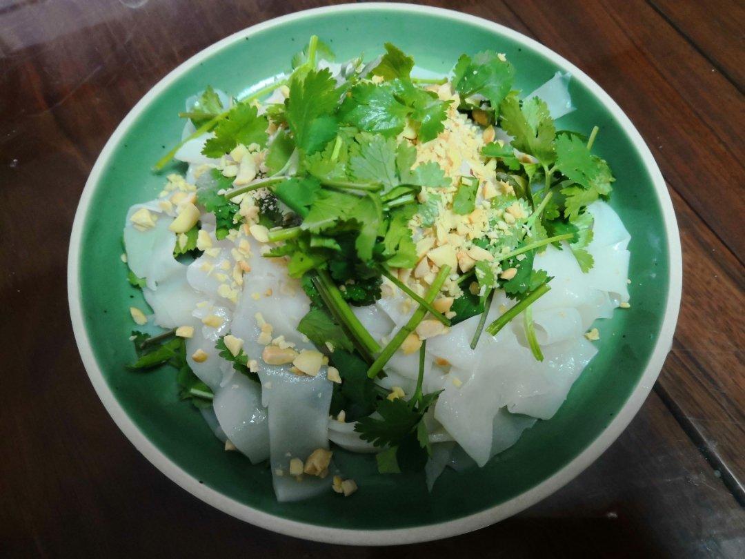 自制凉皮，面筋