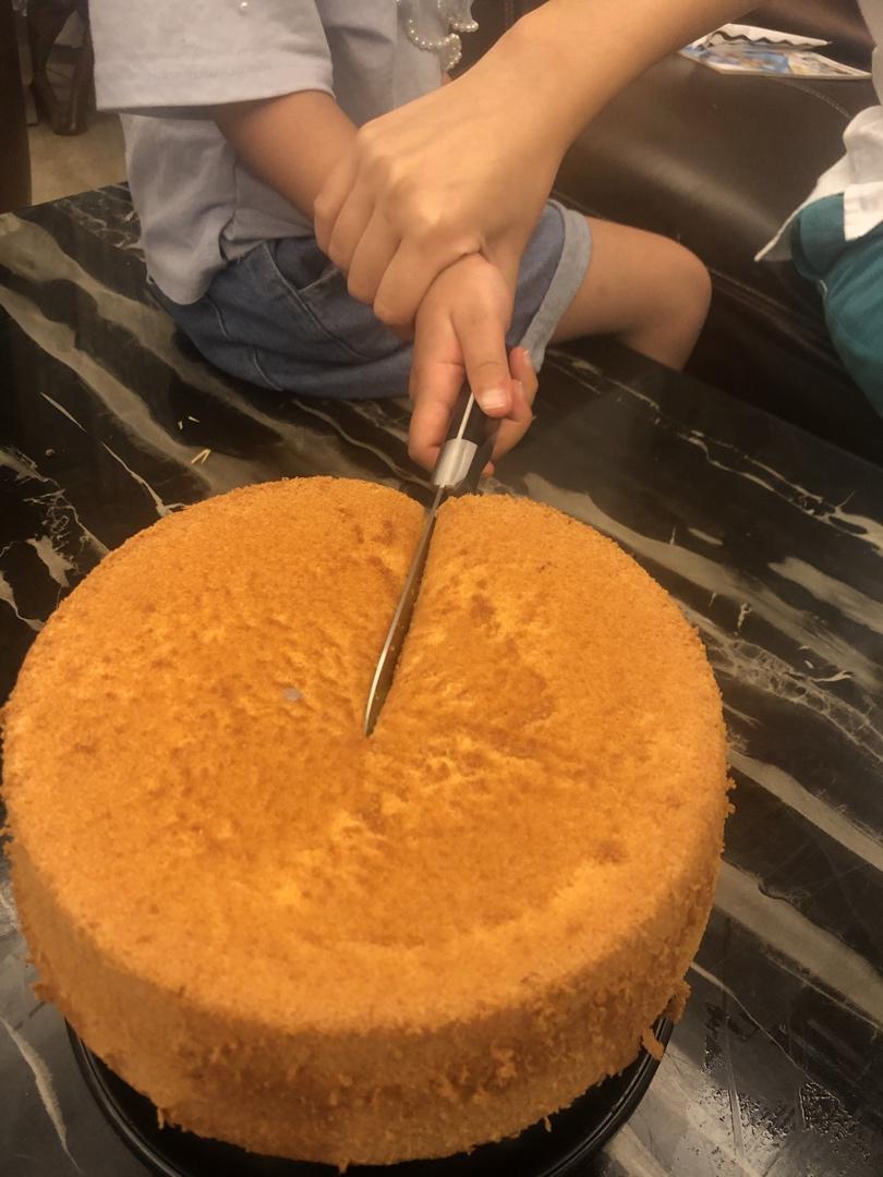 视频菜谱:原味戚风蛋糕8寸戚风蛋糕不裂