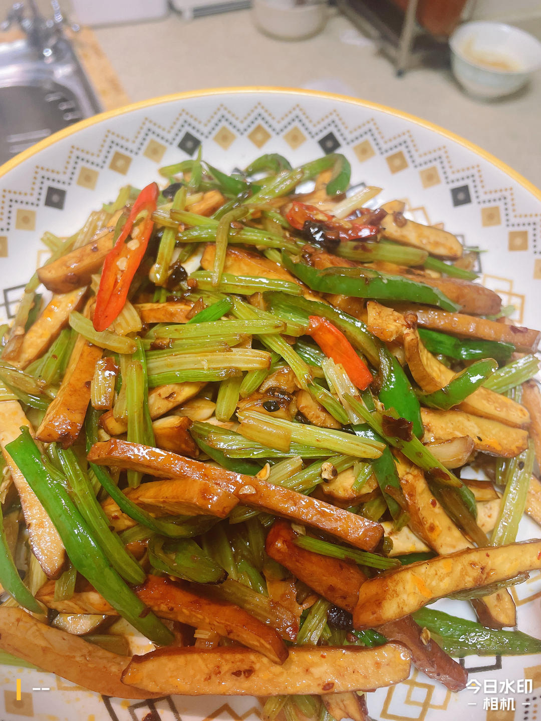 下饭湘菜【小炒攸县香干】，随手一炒就好吃！