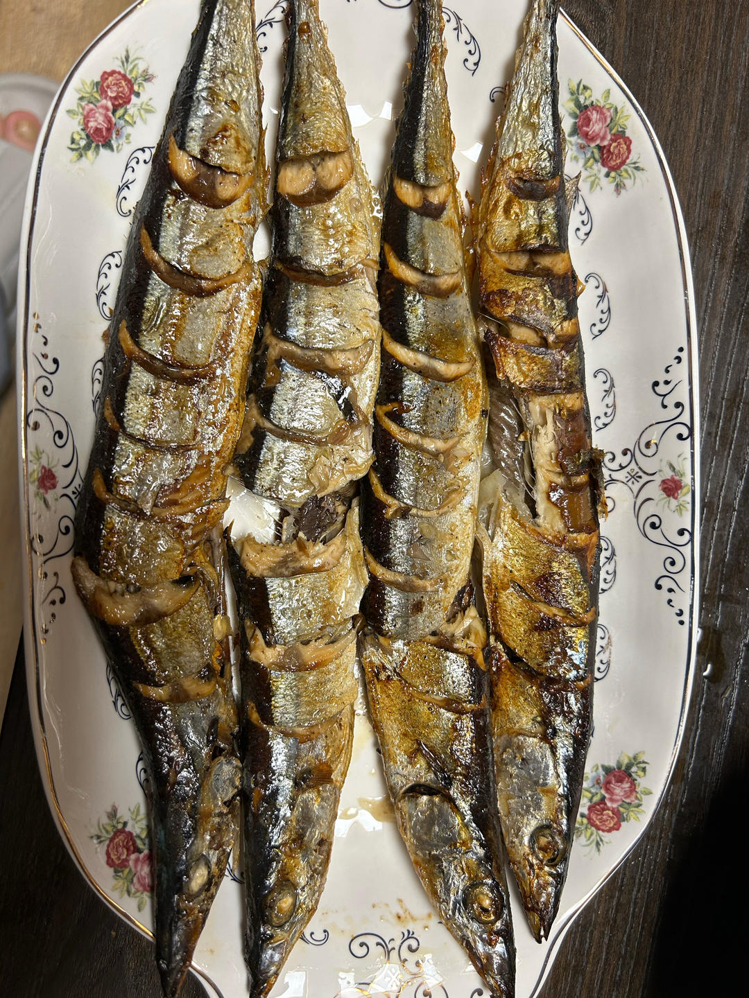 日式烤秋刀鱼（烤箱版）