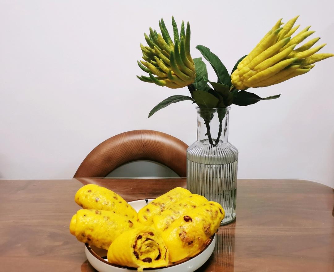 南瓜蜜豆卷 营养又健康 蓬松煊软比面包还好吃 附细节视频详解