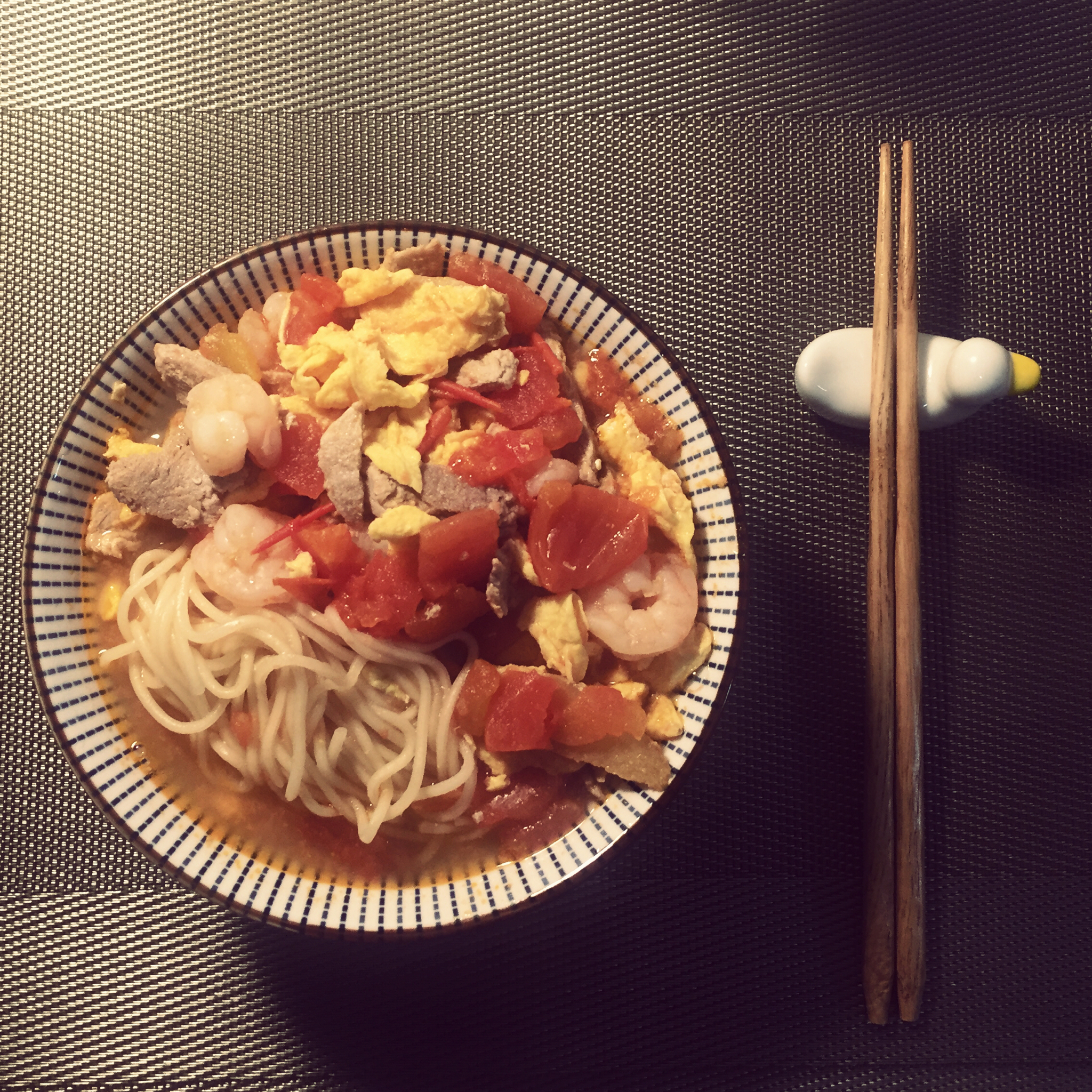 西红柿鸡蛋面