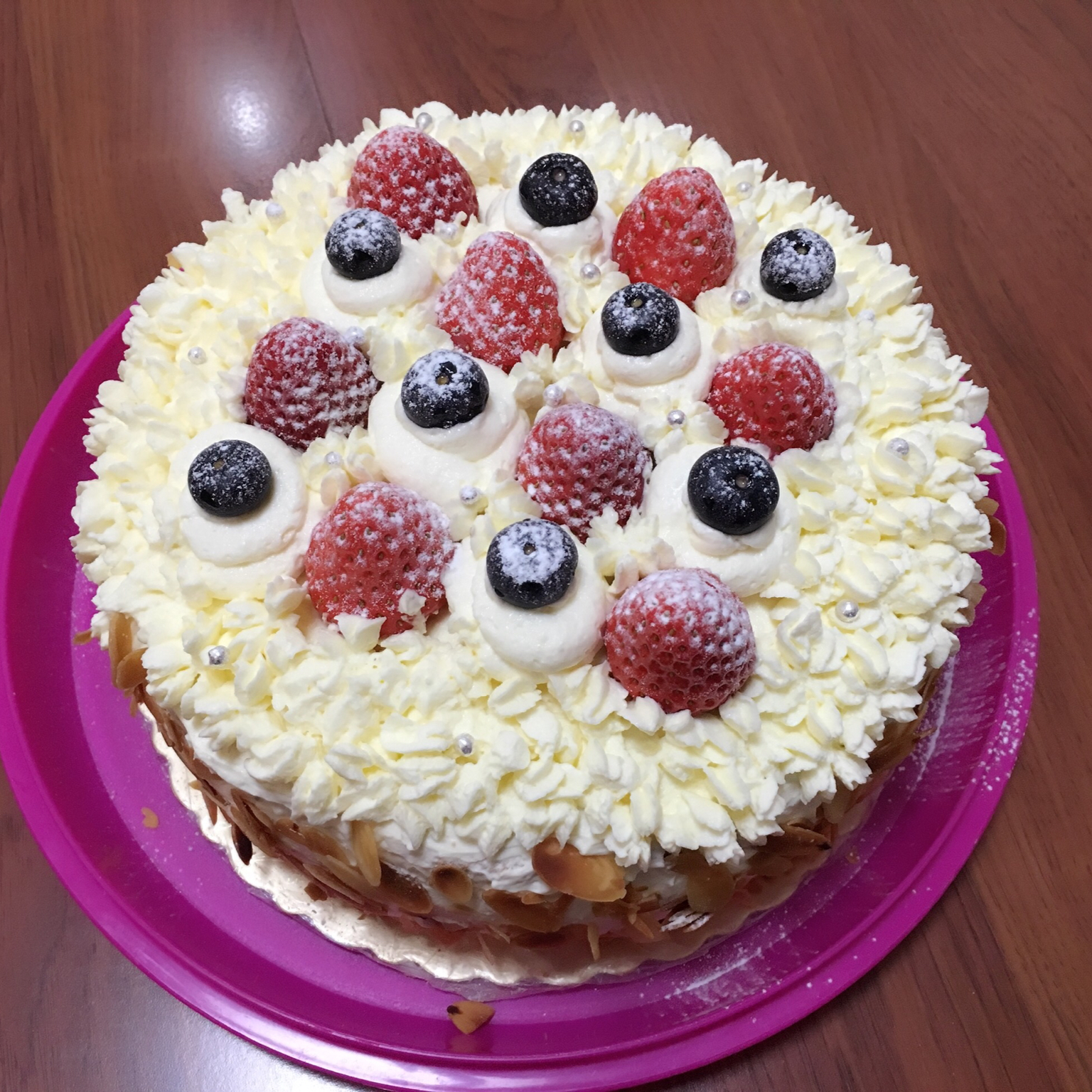 《Tinrry+》草莓奶油蛋糕（8寸配方）