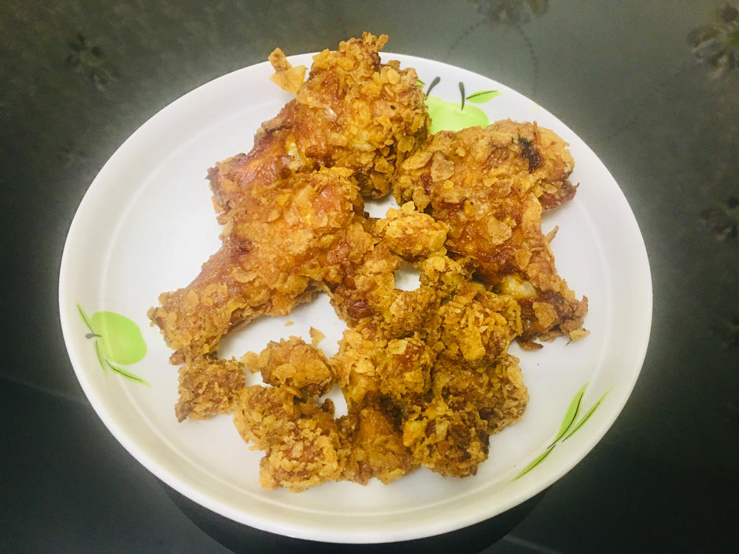 香艳蒜香炸鸡翅根（空气炸锅版）
