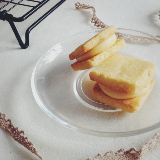 乳酪奶油夹心酥饼