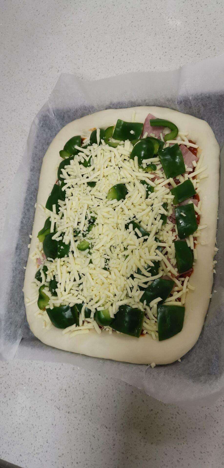 超软芝心海陆至尊pizza面饼（松下面包机版）