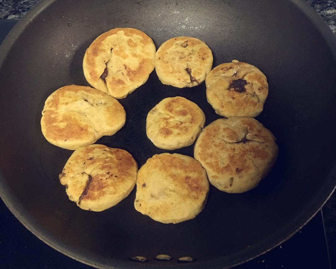枣泥饼（平底锅版）的做法