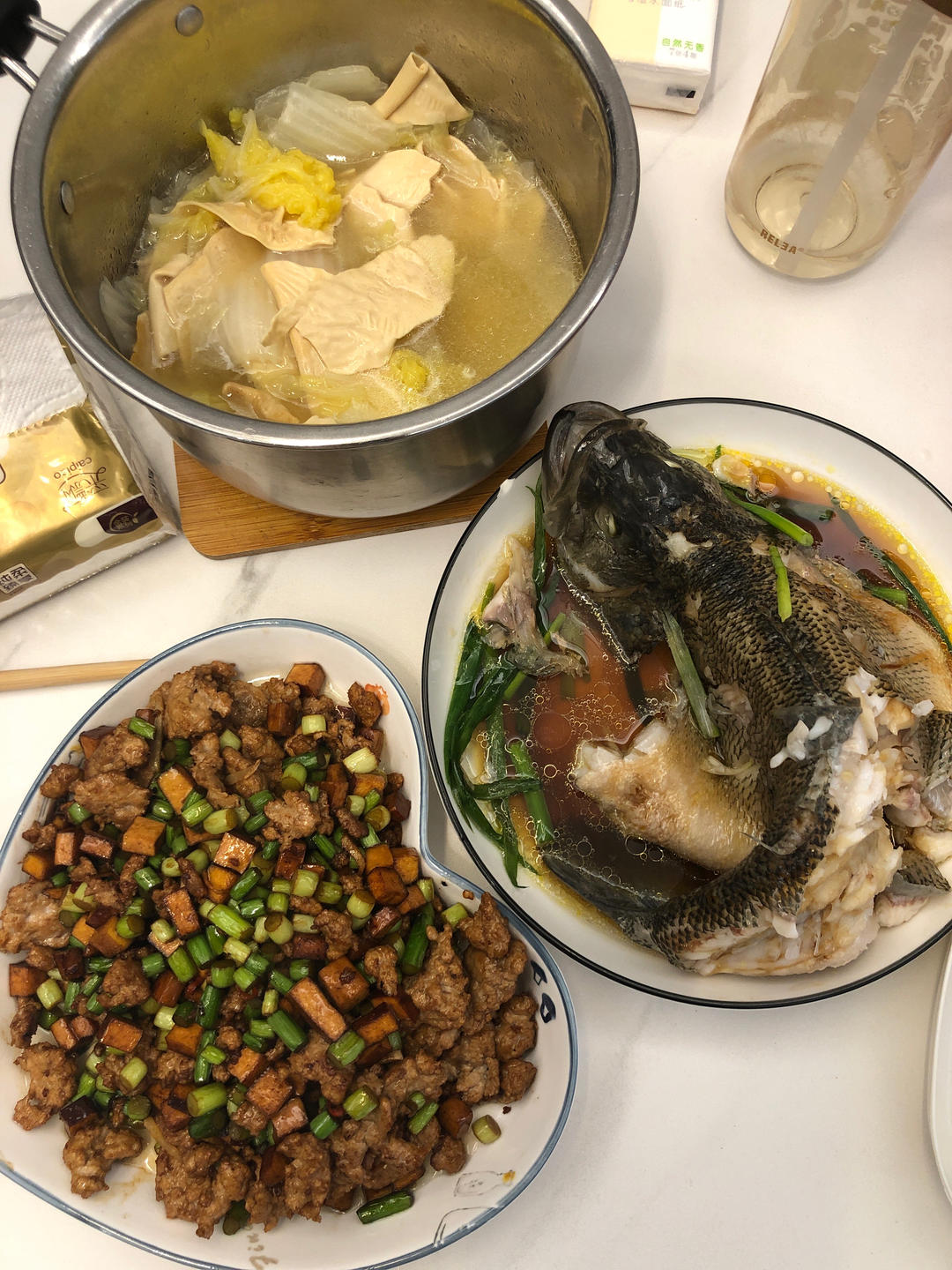 超入味清蒸鱼～清蒸鲈鱼桂花鱼（家常独创）