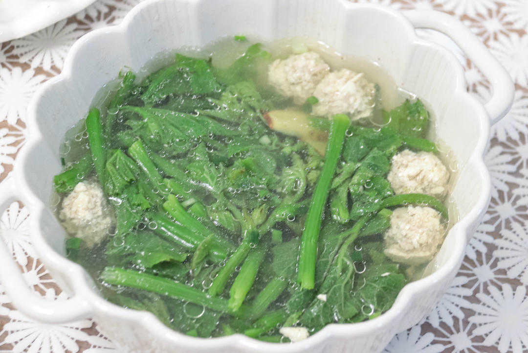 南瓜苗瘦肉汤