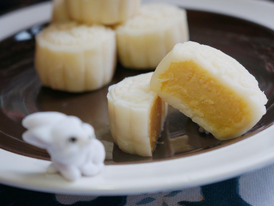 《Tinrry下午茶》冰皮月饼（奶黄馅）