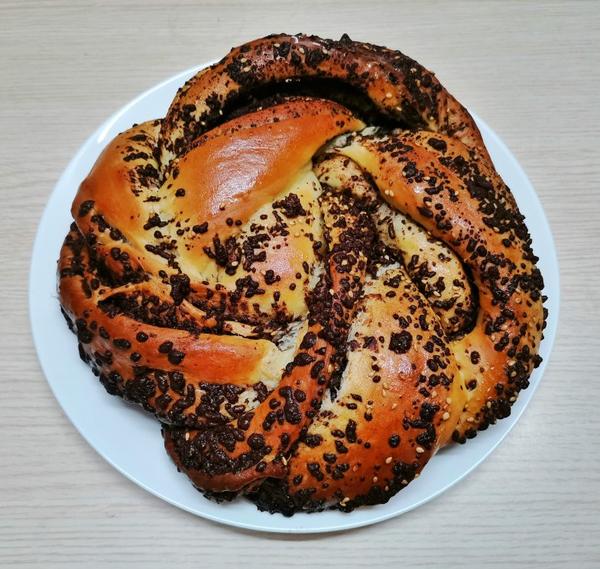 东欧奶奶的面包——Chocolate babka