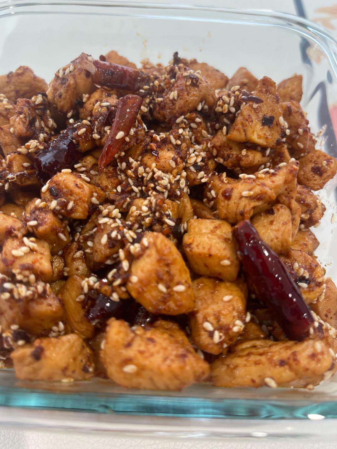 鸡胸还可以这样吃~麻辣香