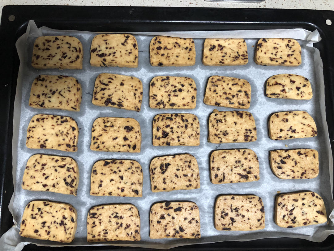蔓越莓饼干 新手也不怕