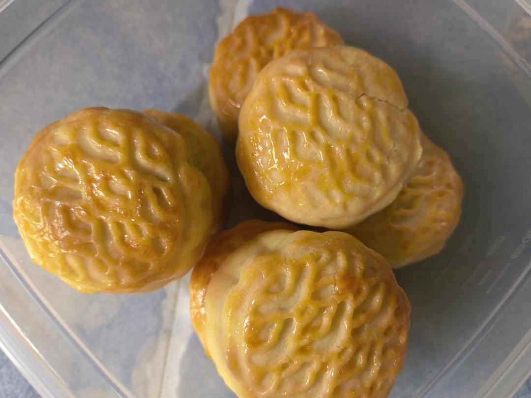 山楂蛋月烧详细做法，松软不腻，关键在饼皮