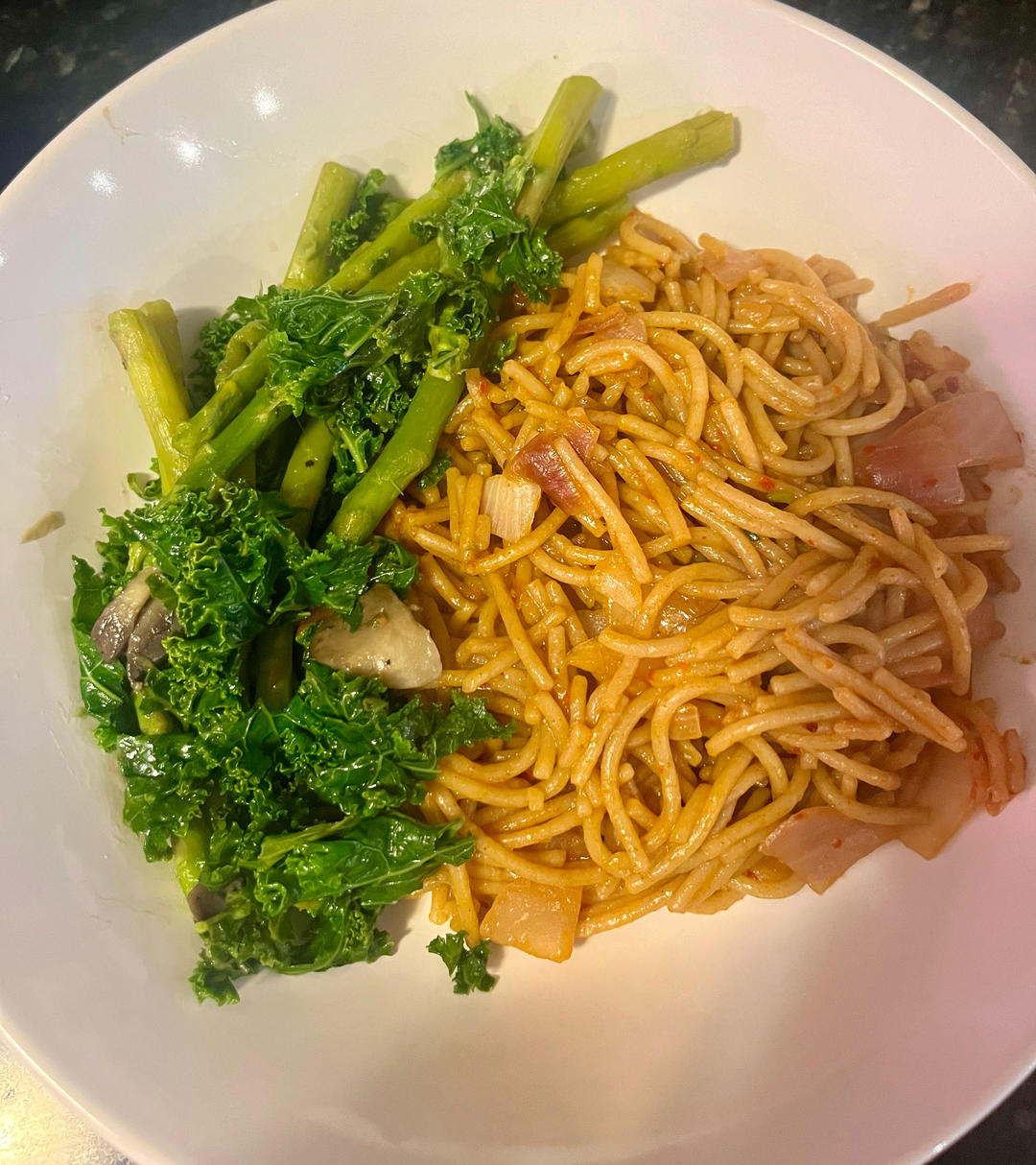 蒜香黄油意面