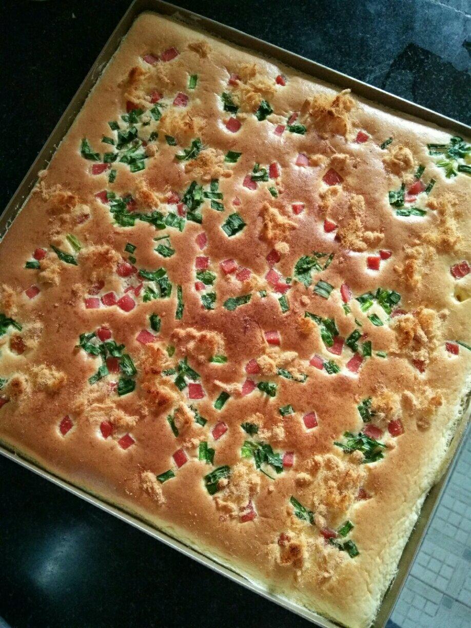 香葱肉松肥蛋糕卷～