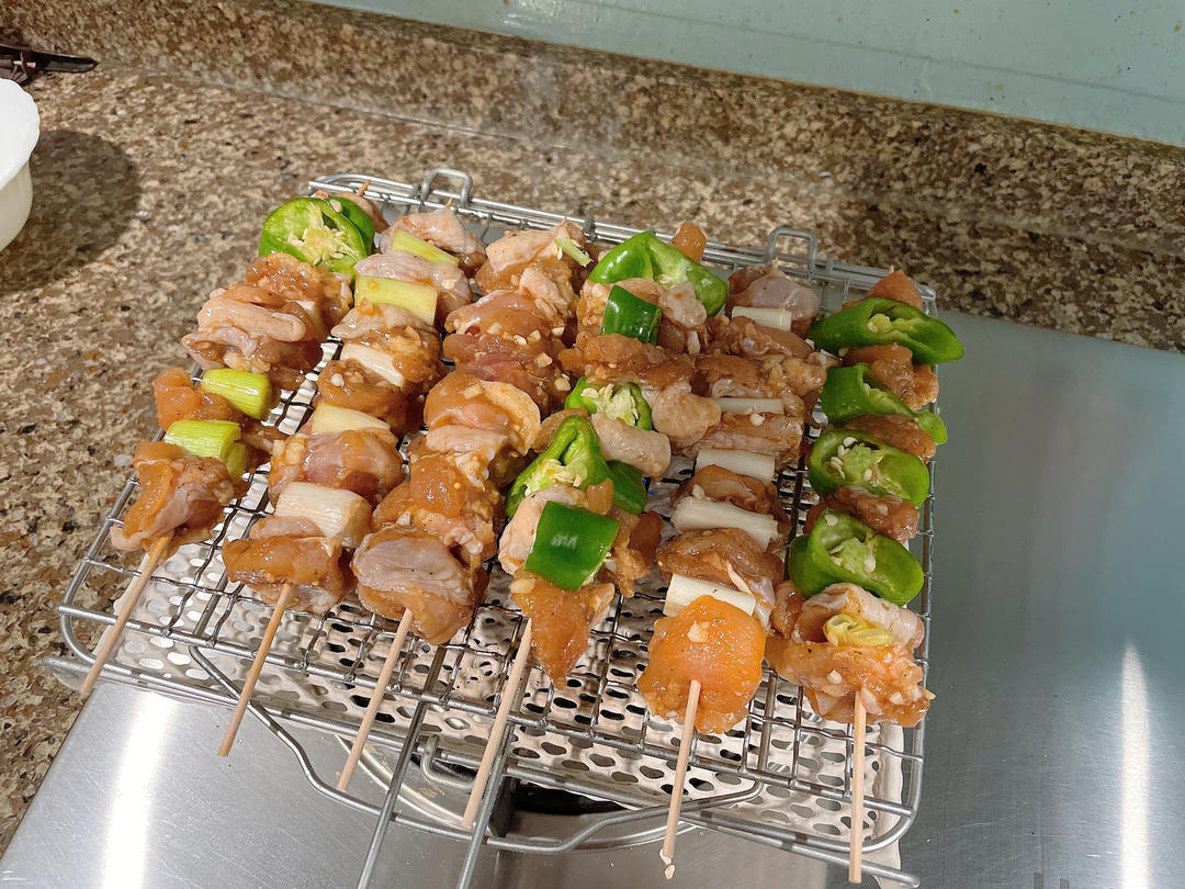 超嫩烤鸡肉串(by sususu726)