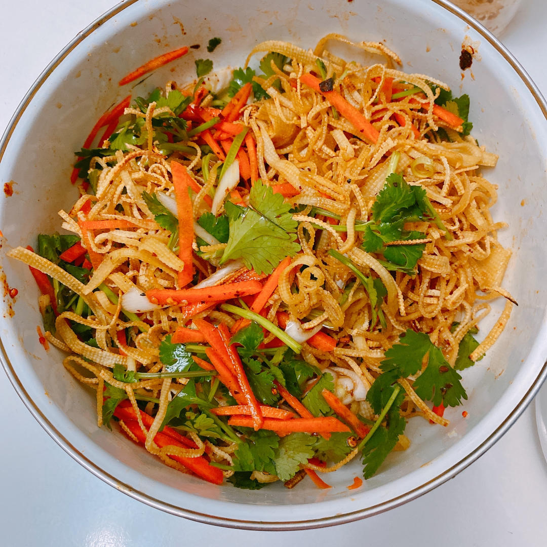 延边朝族拌干豆腐丝