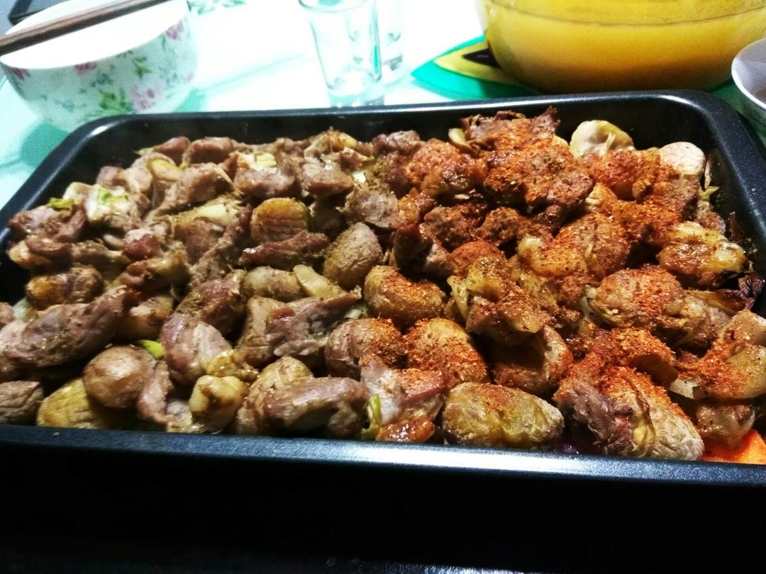 烤羊肉的做法