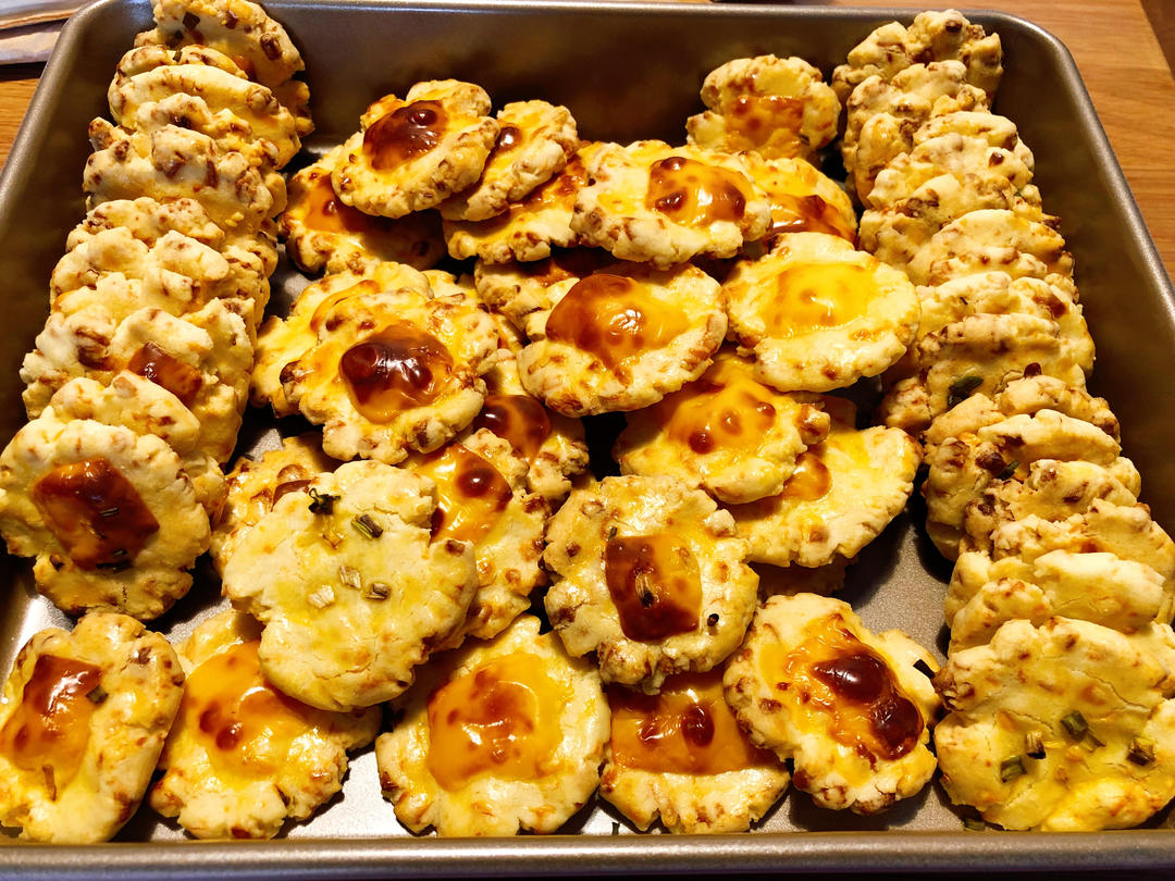 消耗芝士片——奶酪小饼干