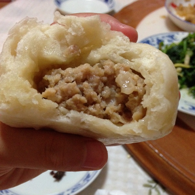 猪肉大葱包子