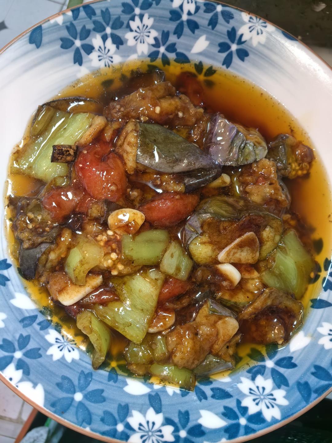 比饭馆好吃的烧茄子