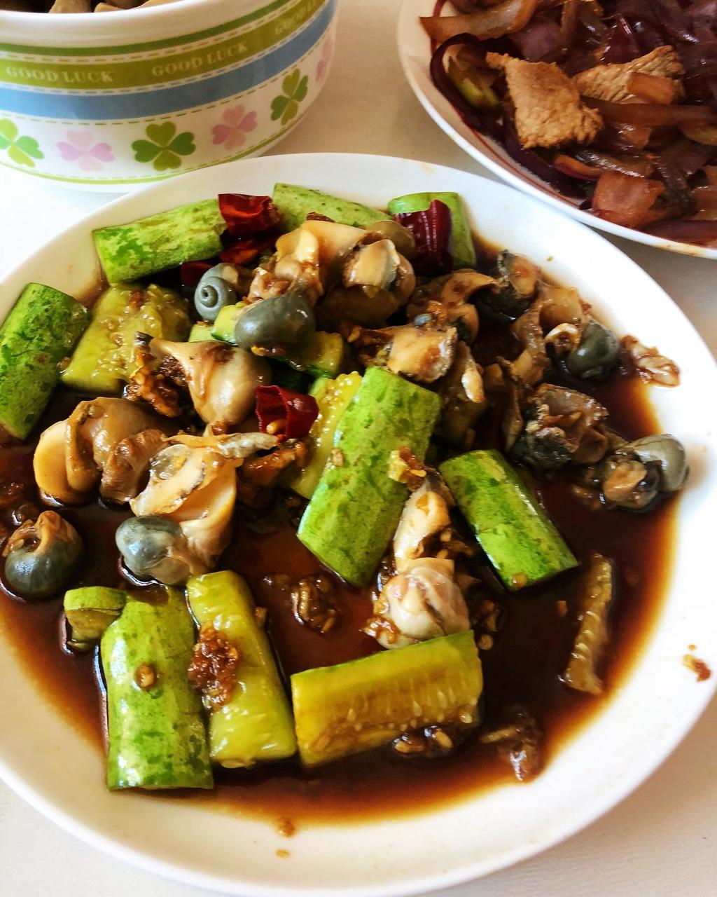 kai琳_做的黄瓜拌海螺