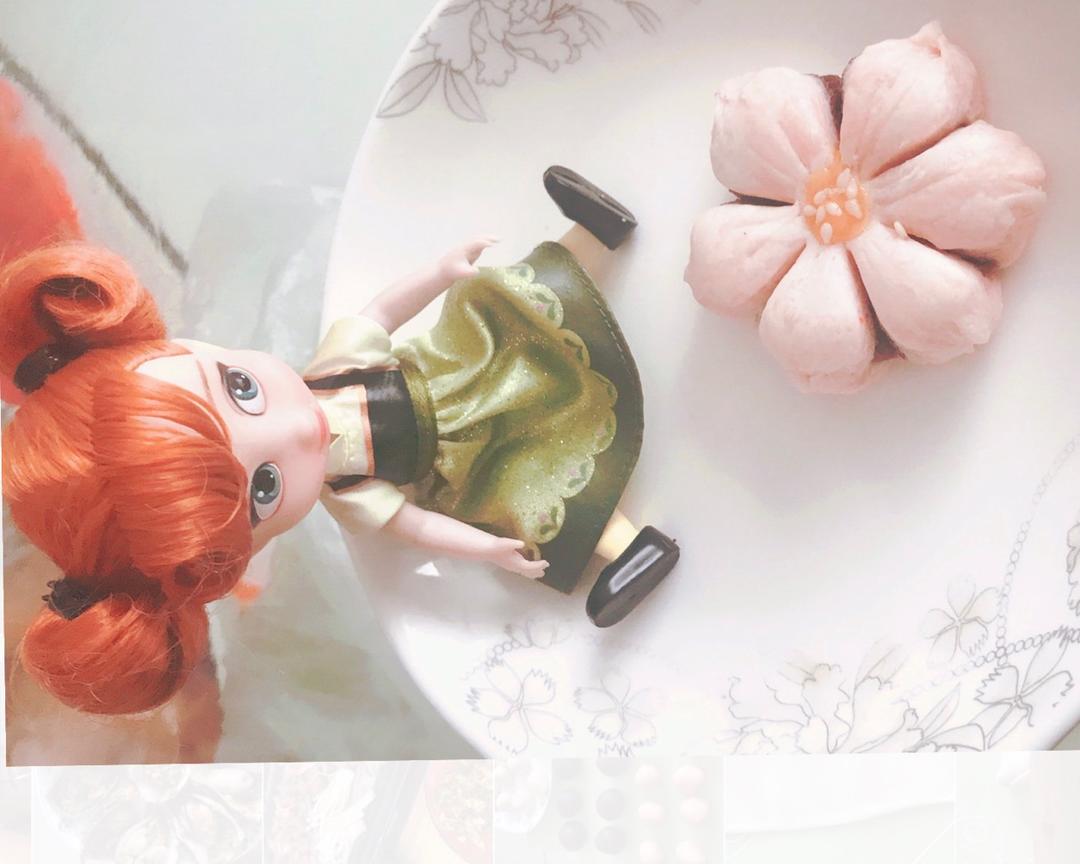 桃花酥（低糖紫薯馅）
