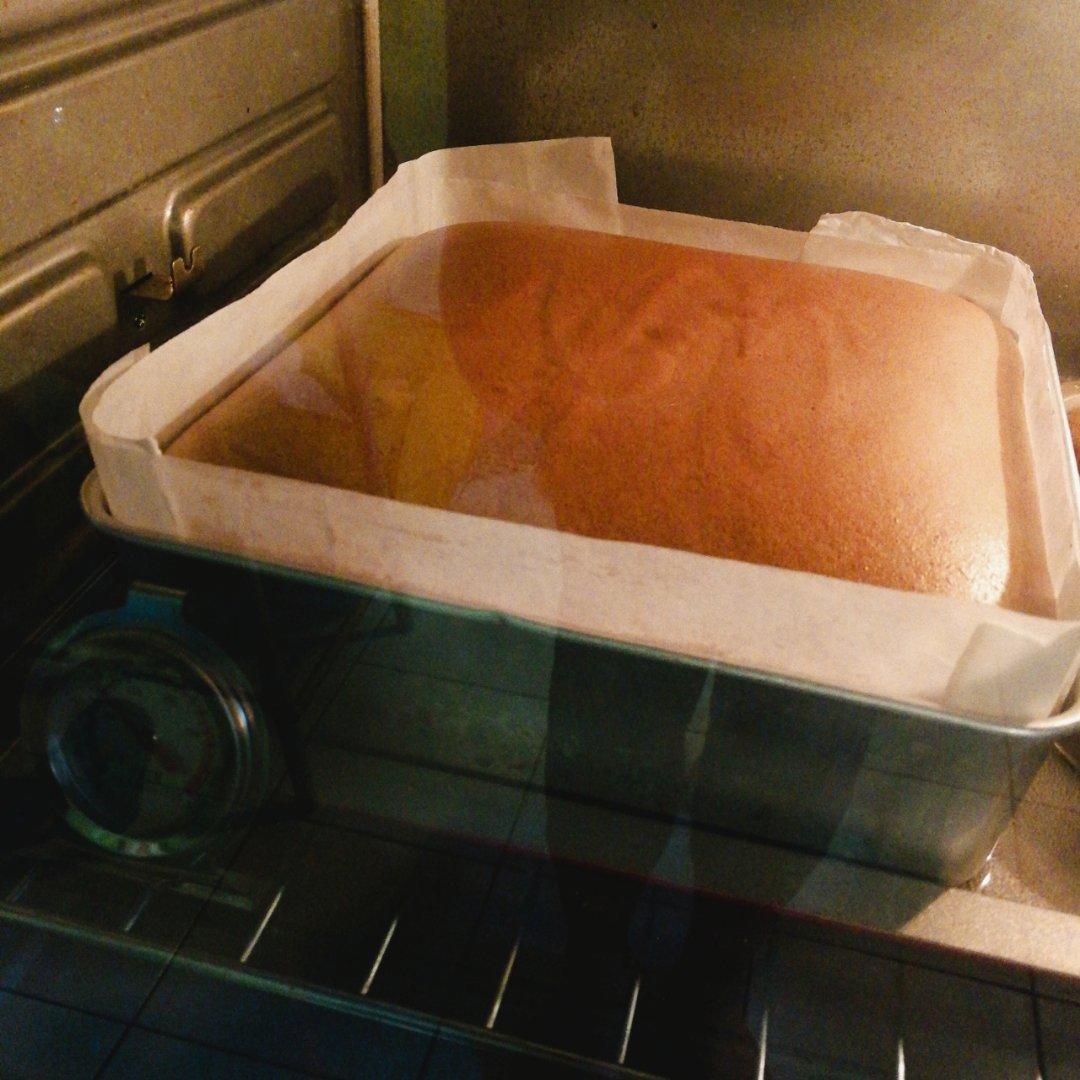 古早味蛋糕....烫面水浴法