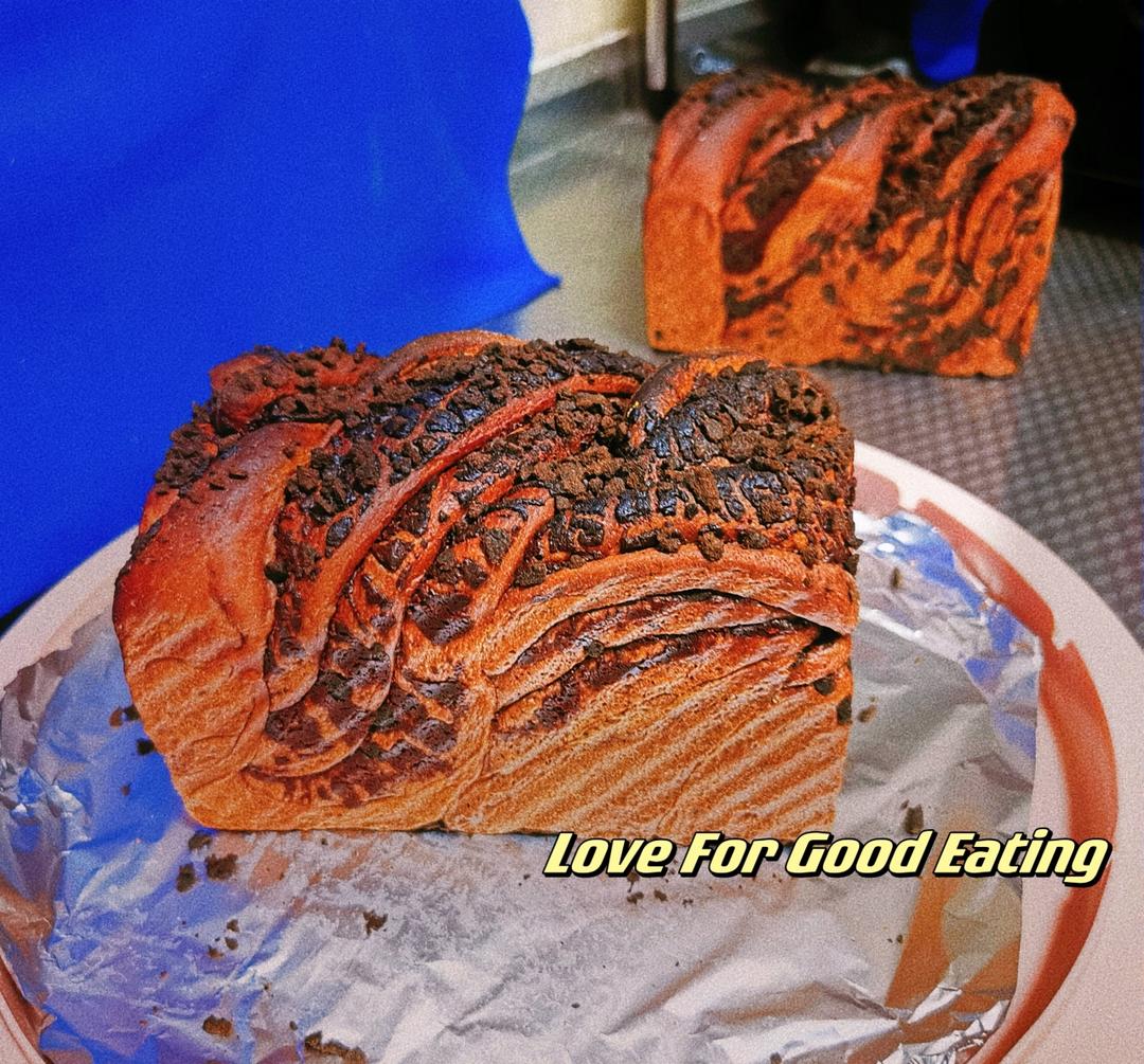 巧克力奥利奥吐司