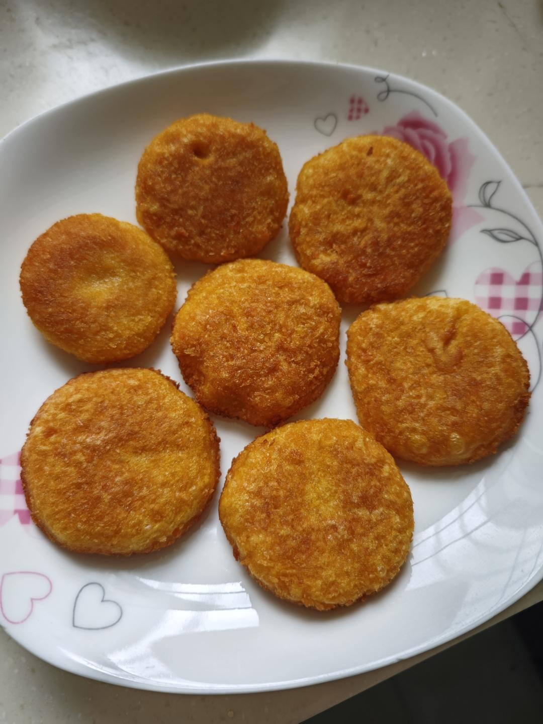 不会变形的南瓜饼