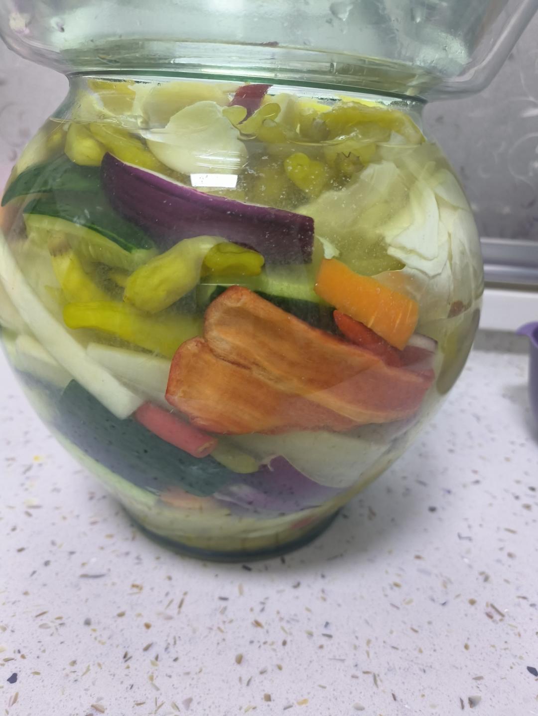 湖南口味的酸辣泡菜的做法