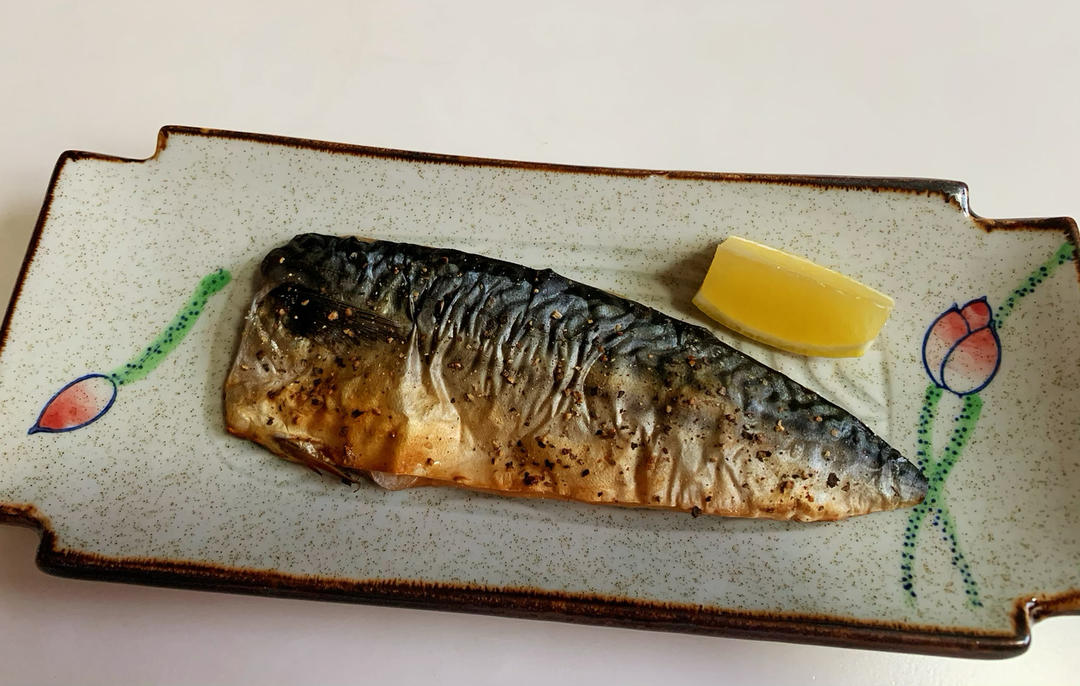 只需5步，做出香喷喷的烤青花鱼！！！