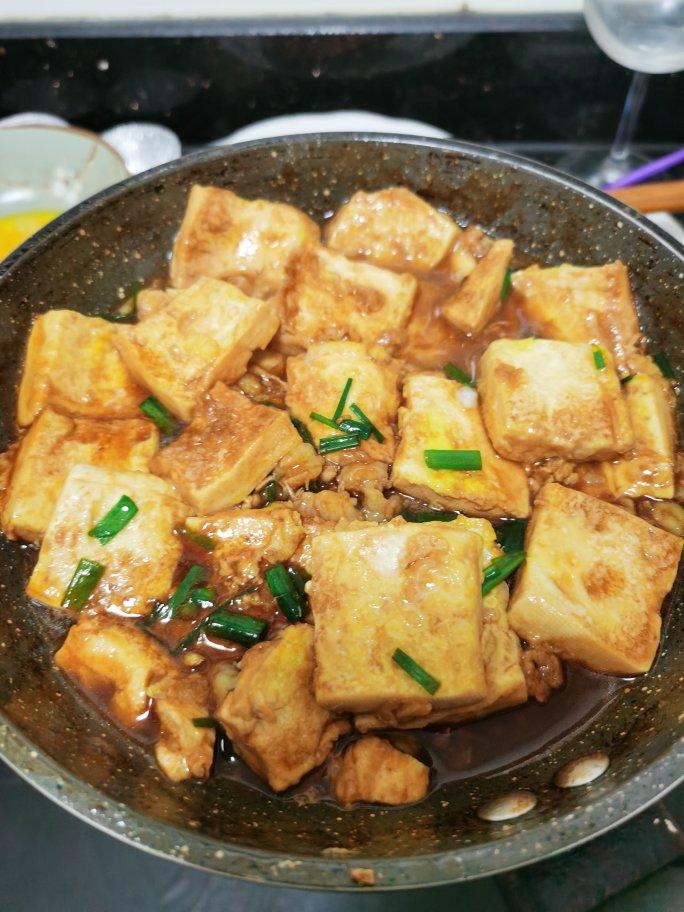 蚝油嫩豆腐