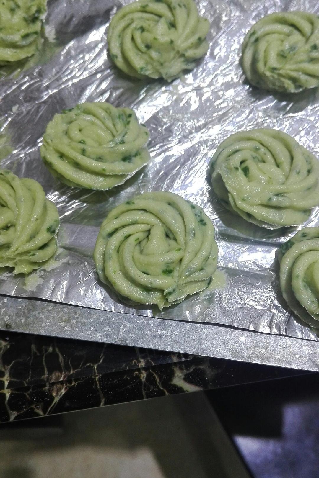 葱香曲奇——酥脆的咸味饼干