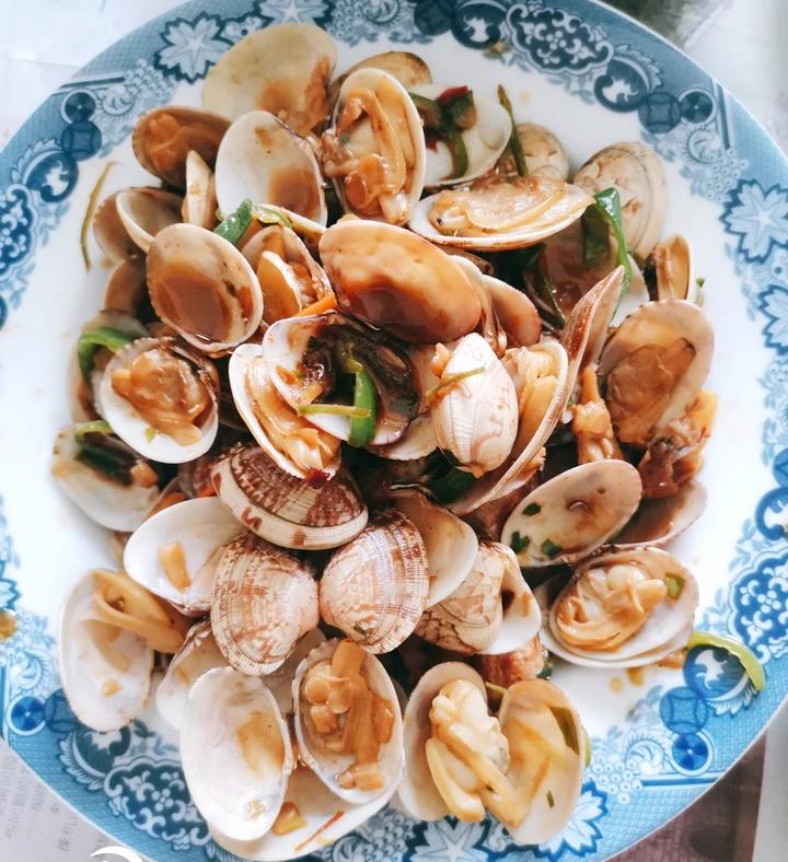 5分钟快手菜❗️秒杀路边摊爆炒花甲～好吃到爆