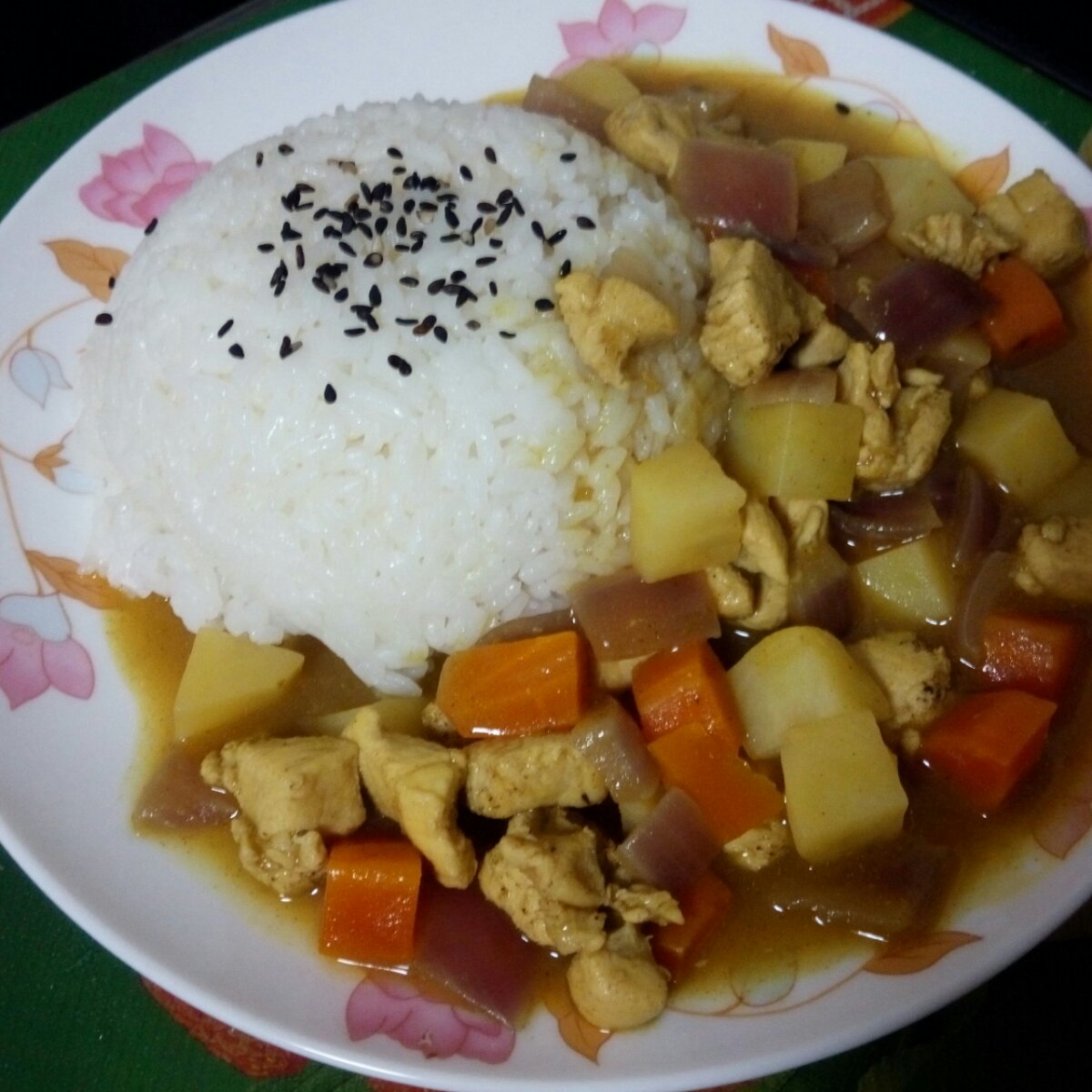 基础版土豆咖喱饭