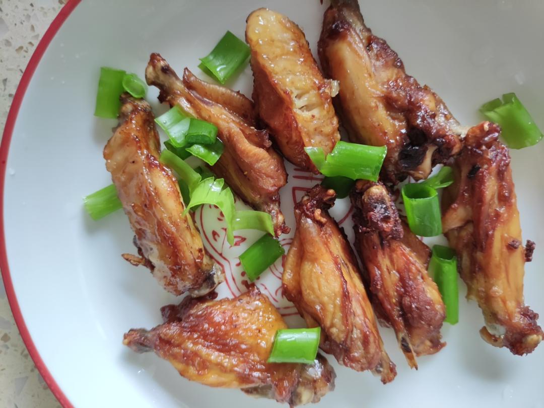 秒杀外面轻食店的所有鸡翅 吃了一次就彻底爱上(空气炸锅版)