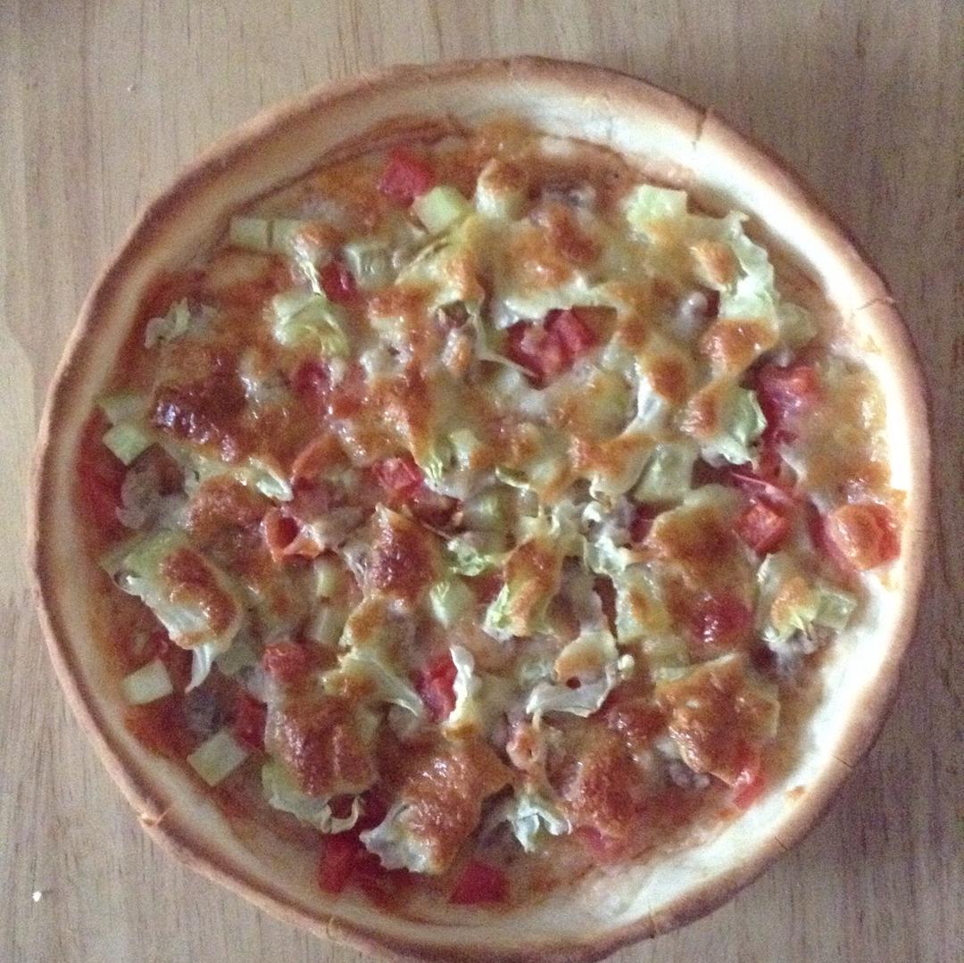 八寸披萨饼皮（四个）制作